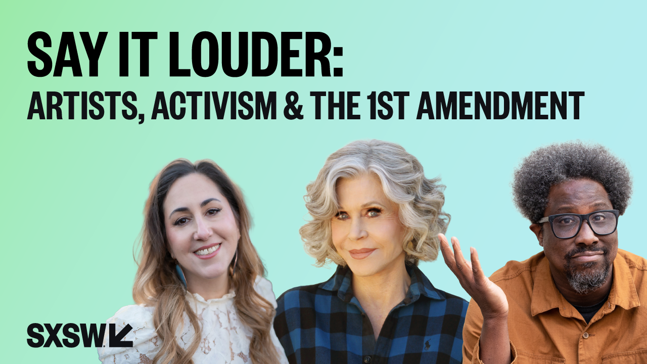 Say It Louder: Artists, Activism & the First Amendment with The ACLU, Jane Fonda, & W. Kamau Bell